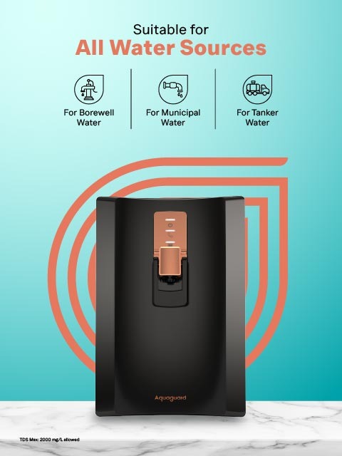 Aquaguard Enrich Superio 2X UV+UF Stainless Steel Water Purifier | 2 Year Filter Life | With Mega Sediment Filter - Image 11